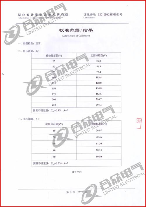 耦合電容器證書 耦合電容器證書