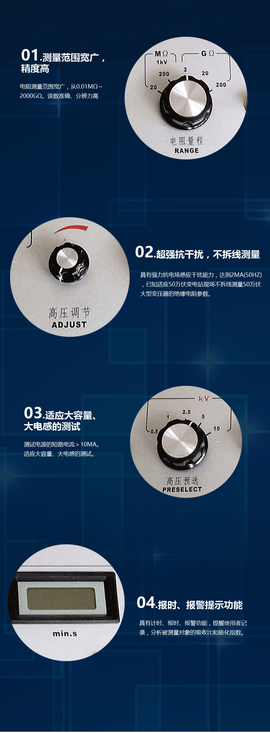 可調高壓數字兆歐表 可調高壓數字兆歐表